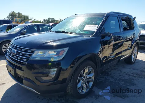 2016 Ford Explorer Xlt z USA, uszkodzony, nr VIN 1FM5K7D81GGA56129